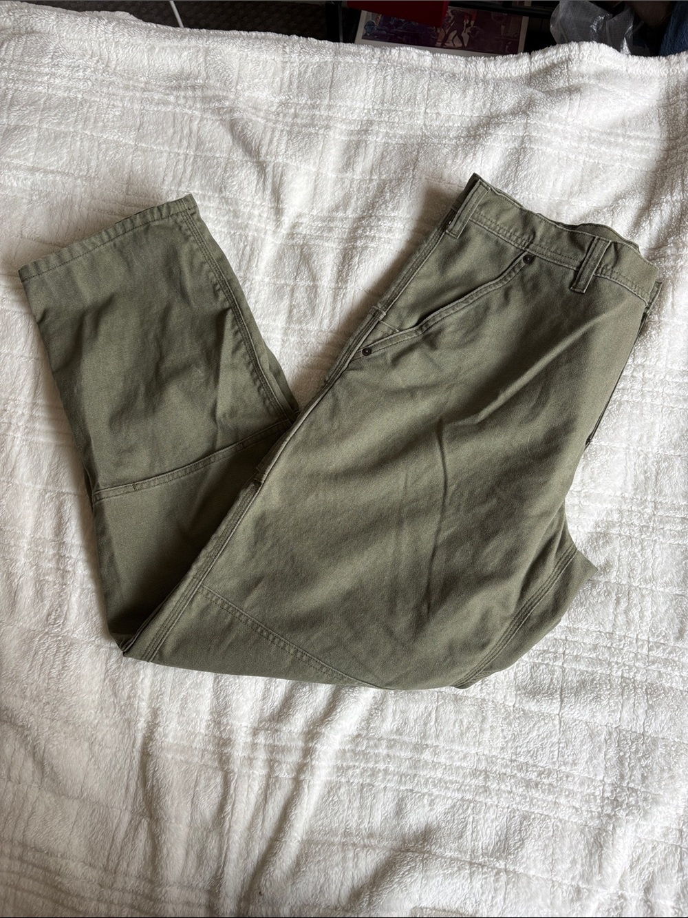 Patagonia Men's All Seasons Hemp Canvas Double Knee Pants Waist 36